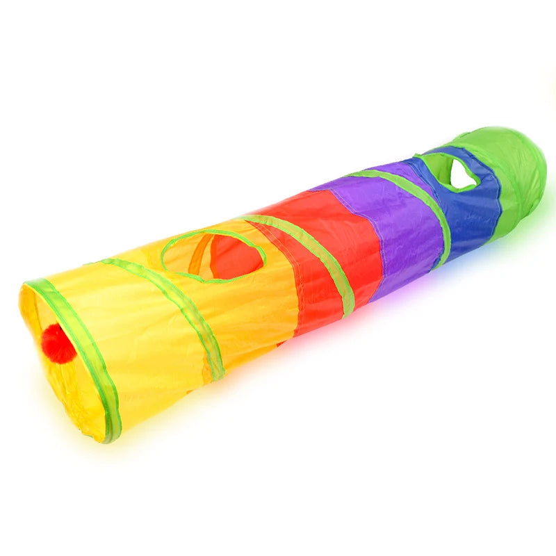 Collapsible Cat Play Tunnel for Indoor Cats