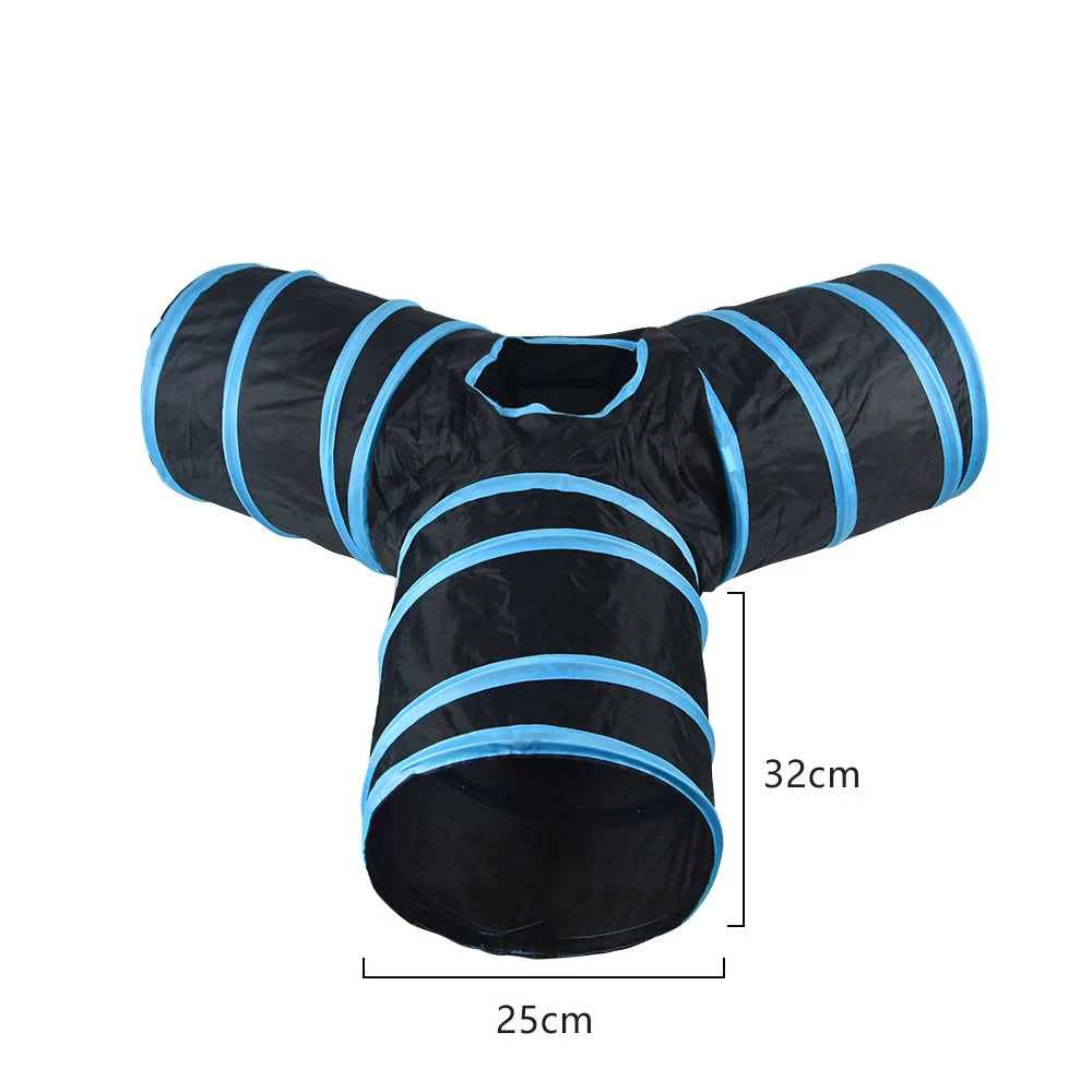 Collapsible Cat Play Tunnel for Indoor Cats