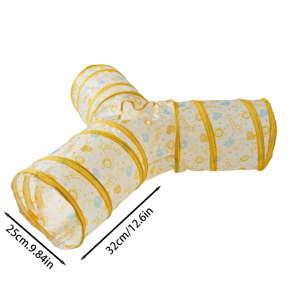 Collapsible Cat Play Tunnel for Indoor Cats