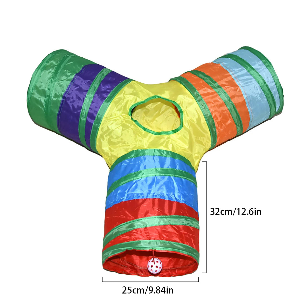 Collapsible Cat Play Tunnel for Indoor Cats