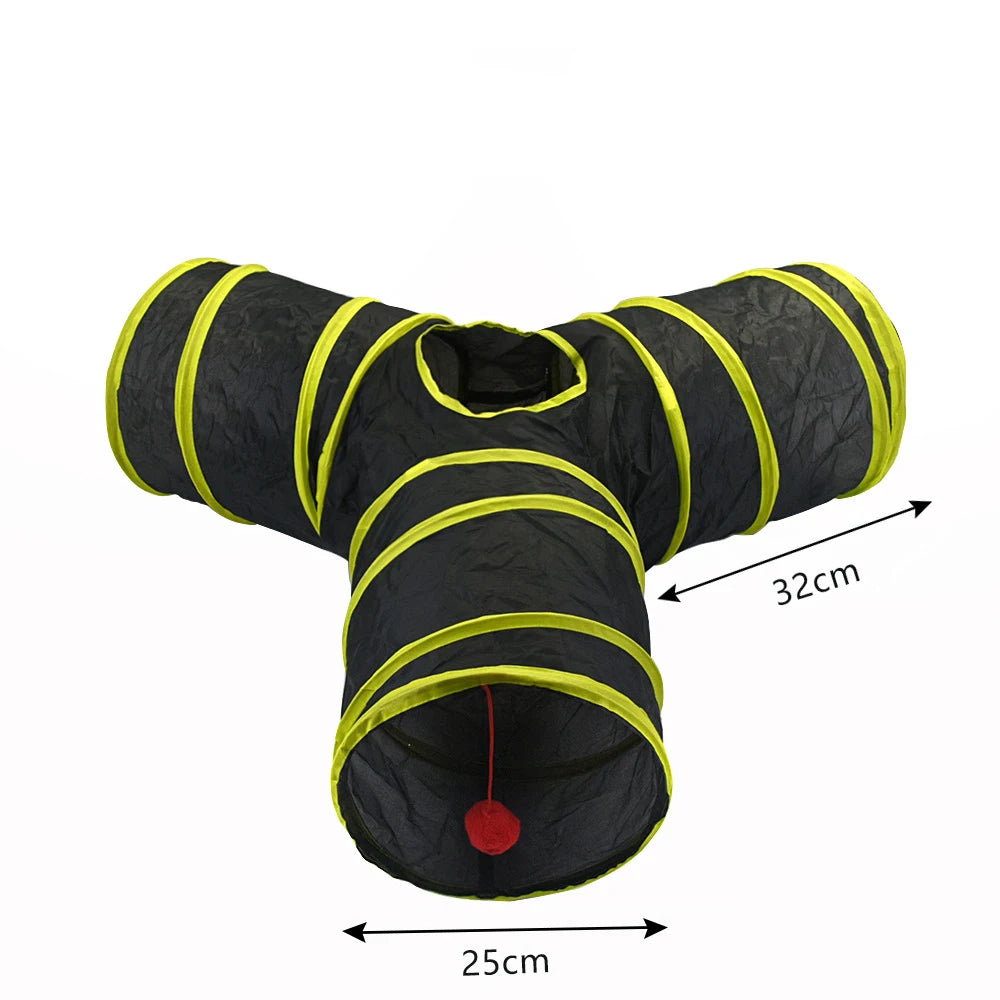 Collapsible Cat Play Tunnel for Indoor Cats