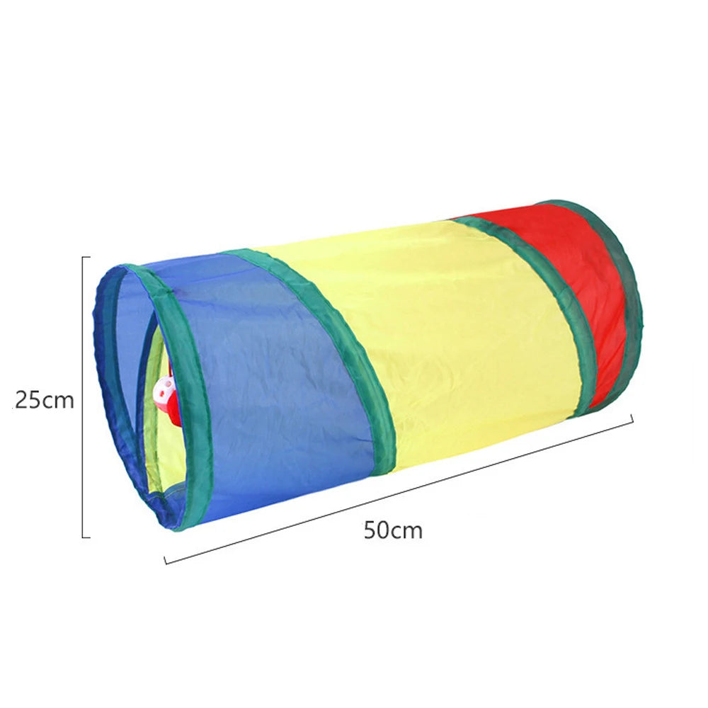 Collapsible Cat Play Tunnel for Indoor Cats